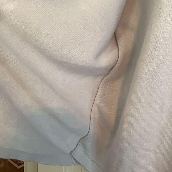 Yarnworks light gray sewn together sweater set - Picture 4 of 10